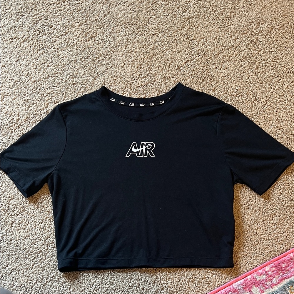 Nike Black Crop Top